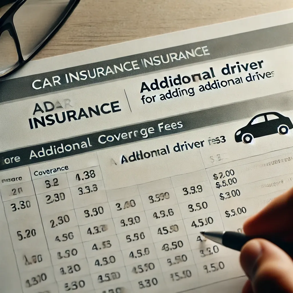 자동차보험 추가1인가입 비용