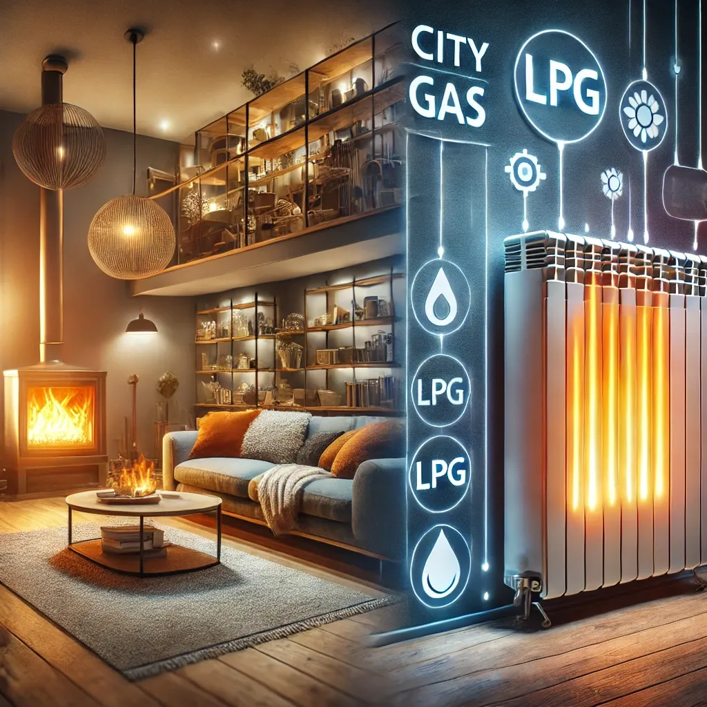 도시가스 lpg 열량비교