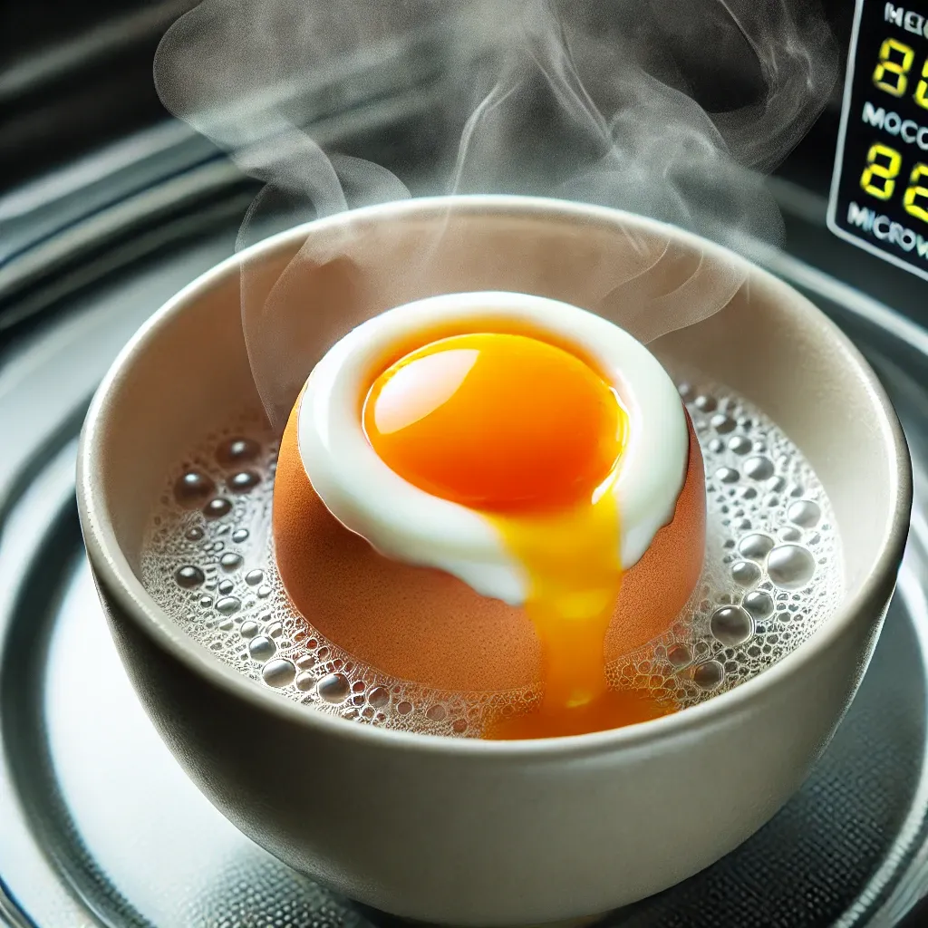 전자레인지 수란 만드는법