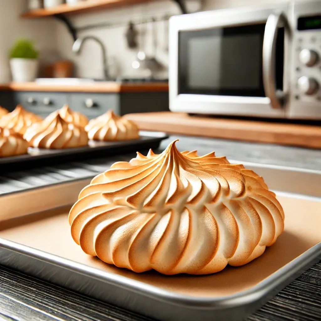 전자레인지로머랭쿠키만들기