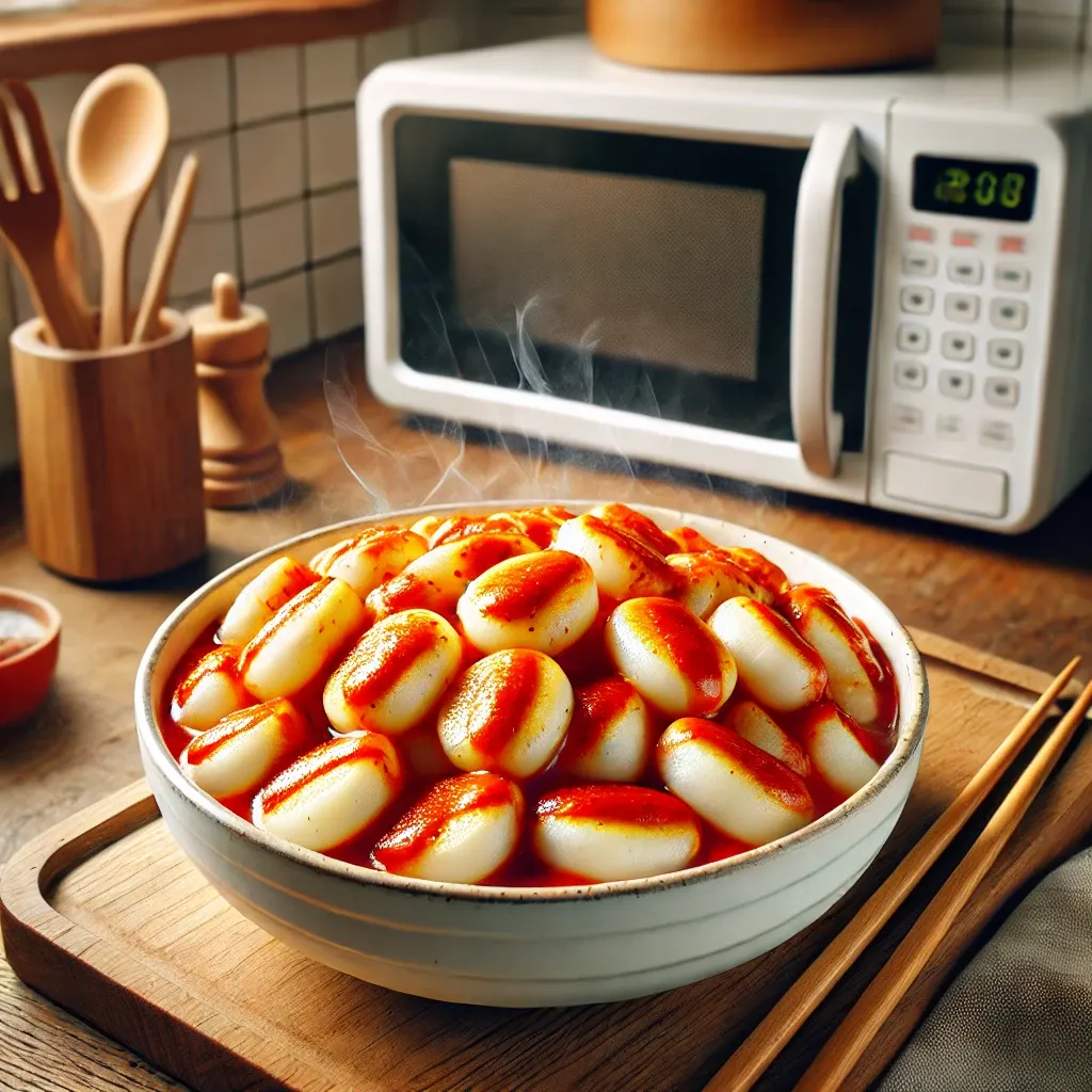 딱! 두 가지로 만드는 초간단 전자레인지 떡볶이 레시피!