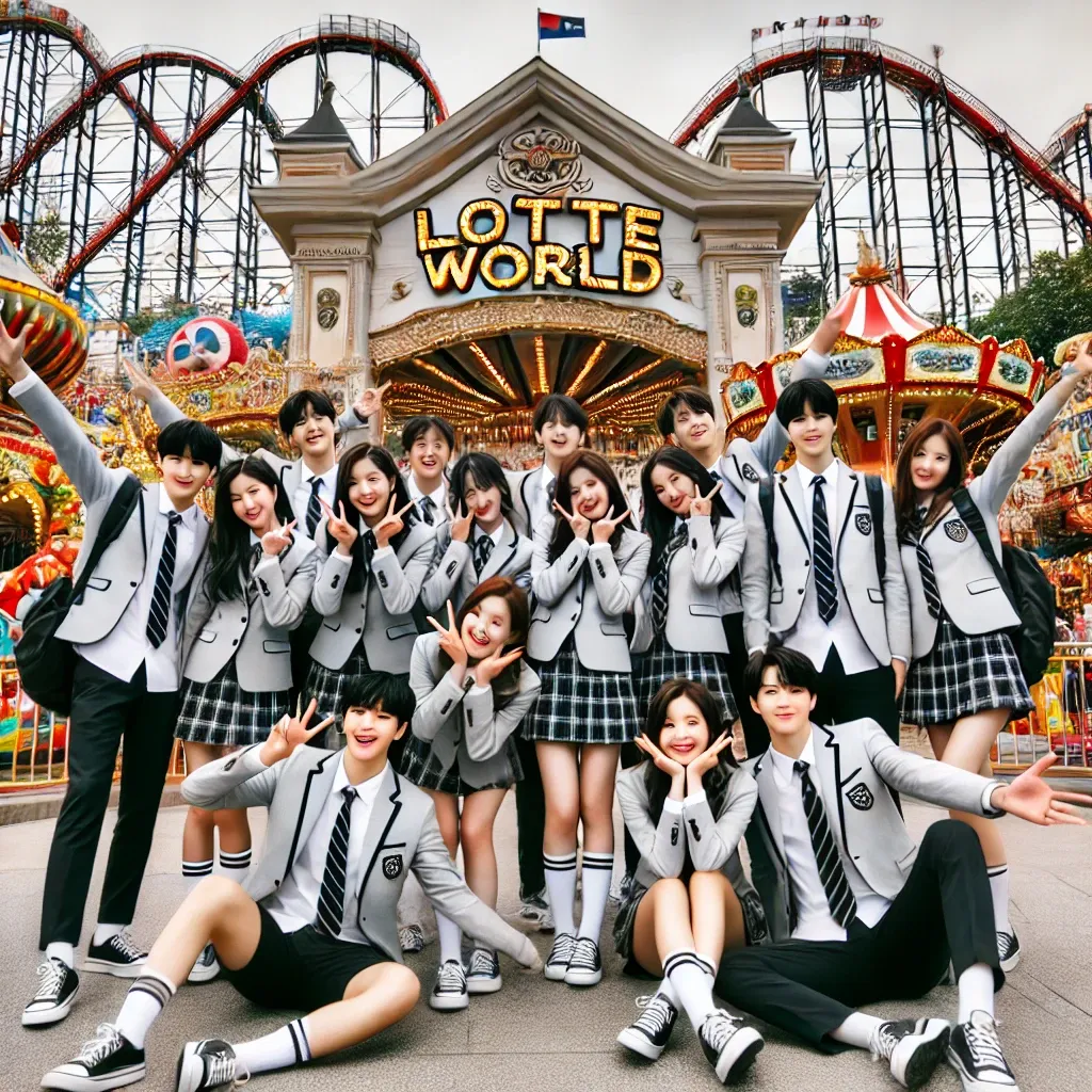 롯데월드 꿀팁 교복