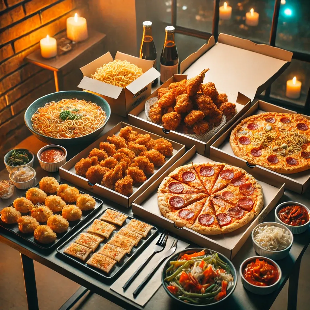 야식 배달 메뉴