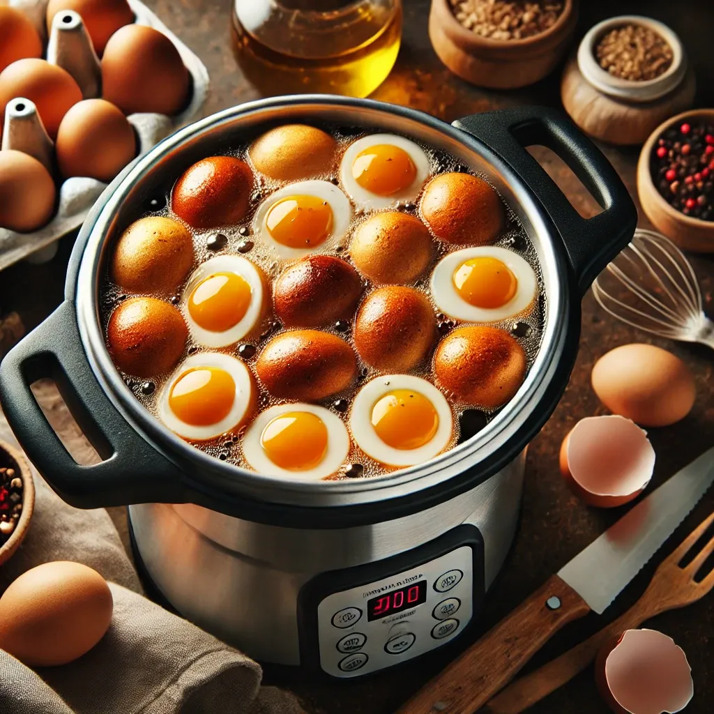 압력솥 구운계란 만드는 방법