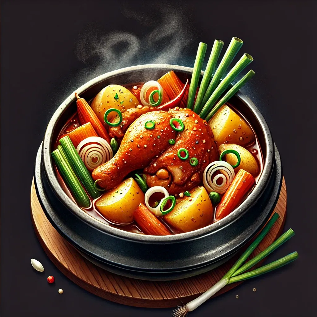 압력솥 찜닭 레시피