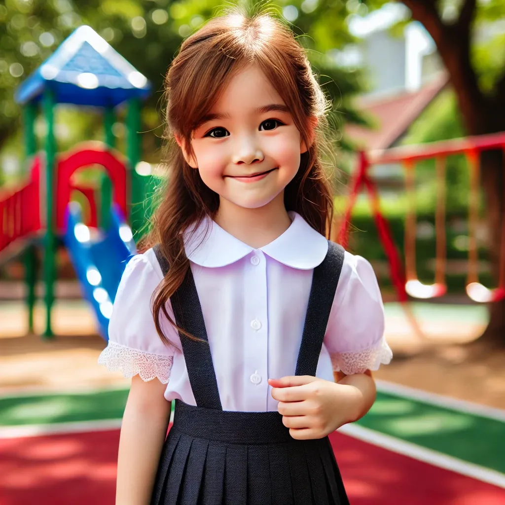 초등학생 치마