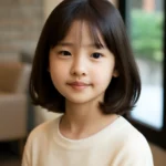 초등학생 단발 c컬펌