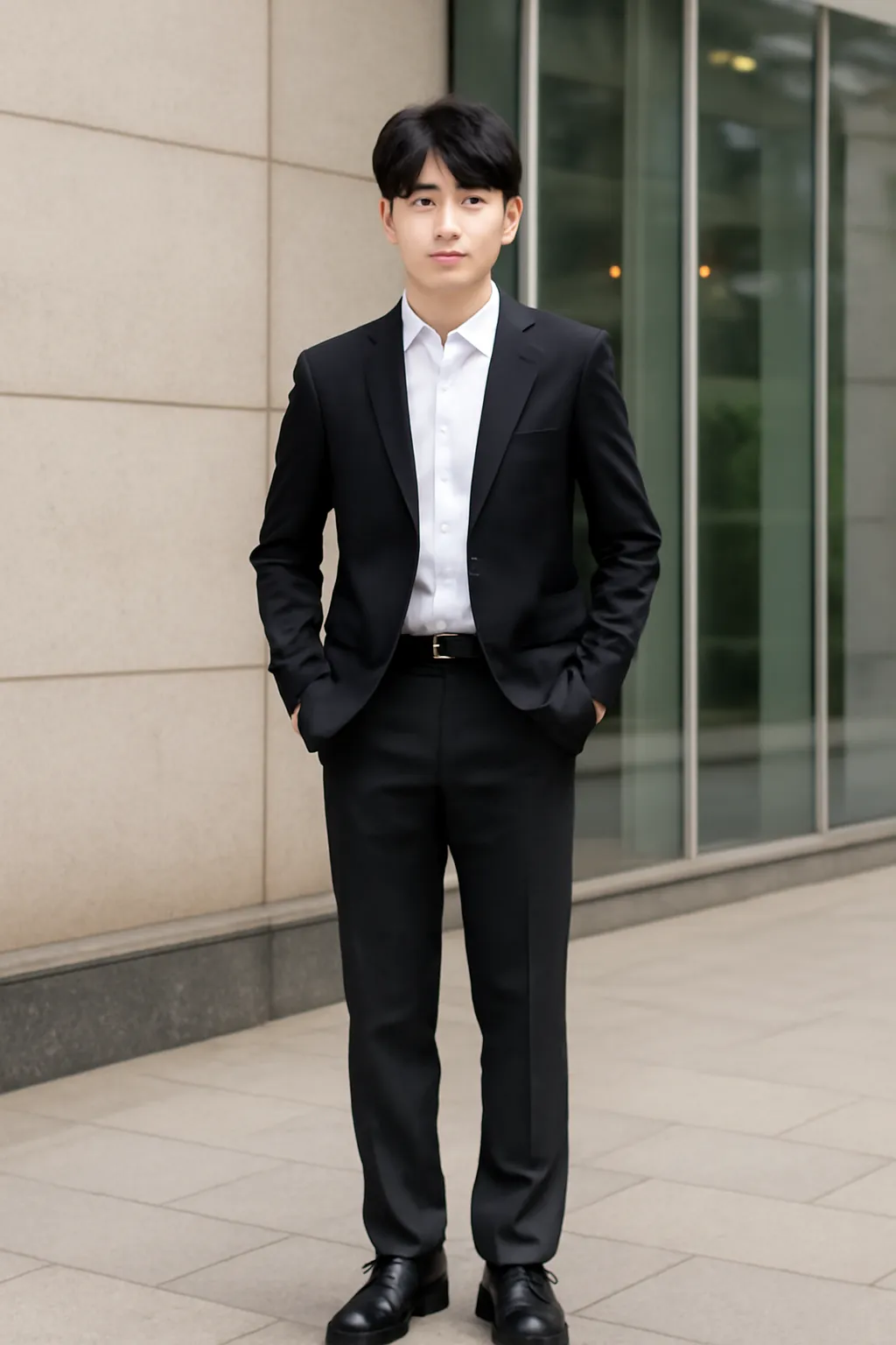 고등학생 하객룩 바지