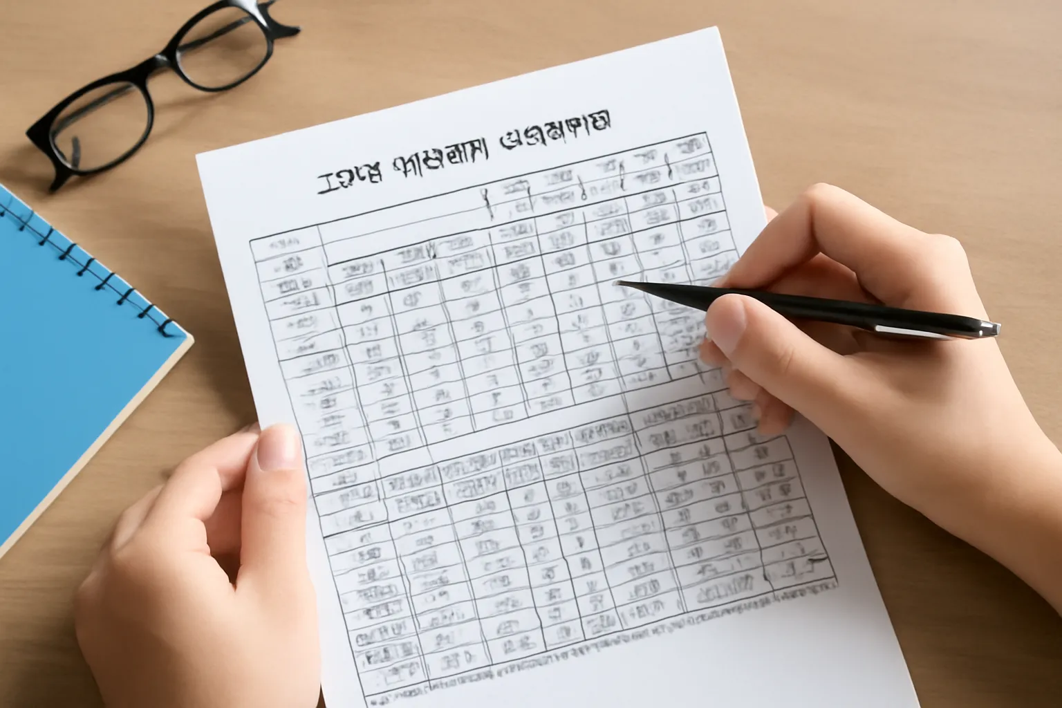 고등학생 모의고사 성적표 보는법