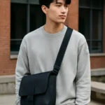 남자 대학생 크로스백