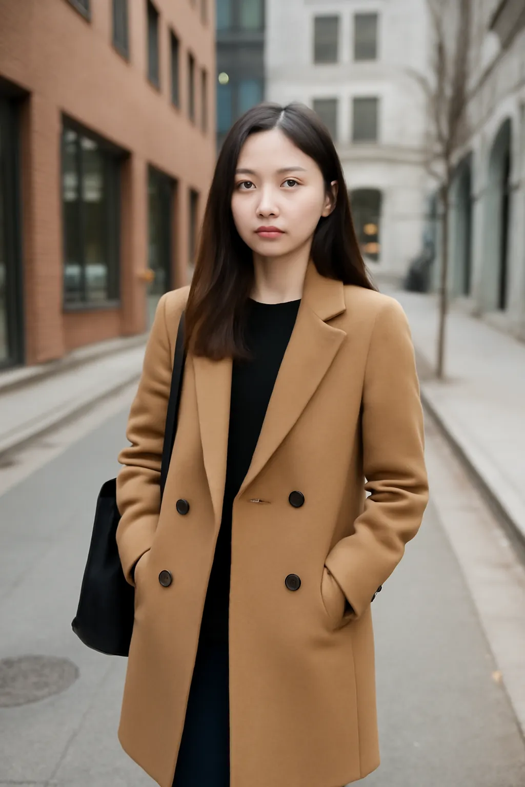 대학생 코트 색