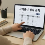고등학생 모의고사 성적 조회