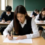 고등학생 중간고사 시간