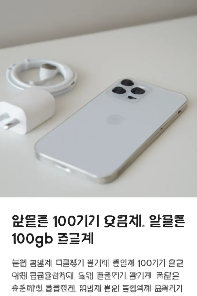 알뜰폰 100기가 요금제