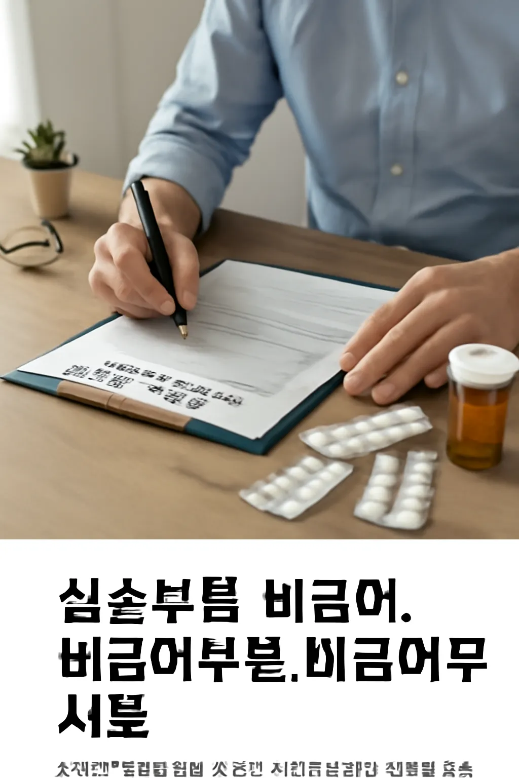 실손보험 비급여부분청구방법