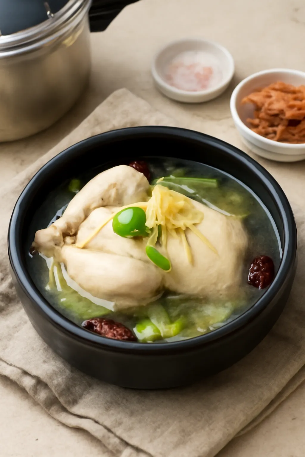 압력솥 삼계탕 레시피