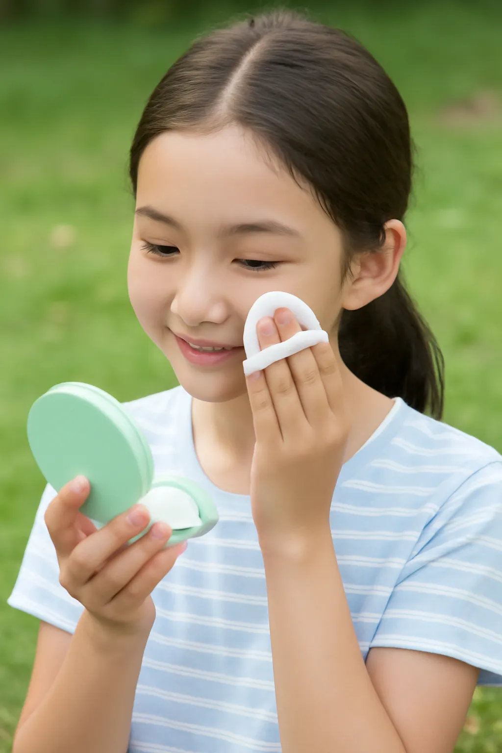 초등학생 썬쿠션