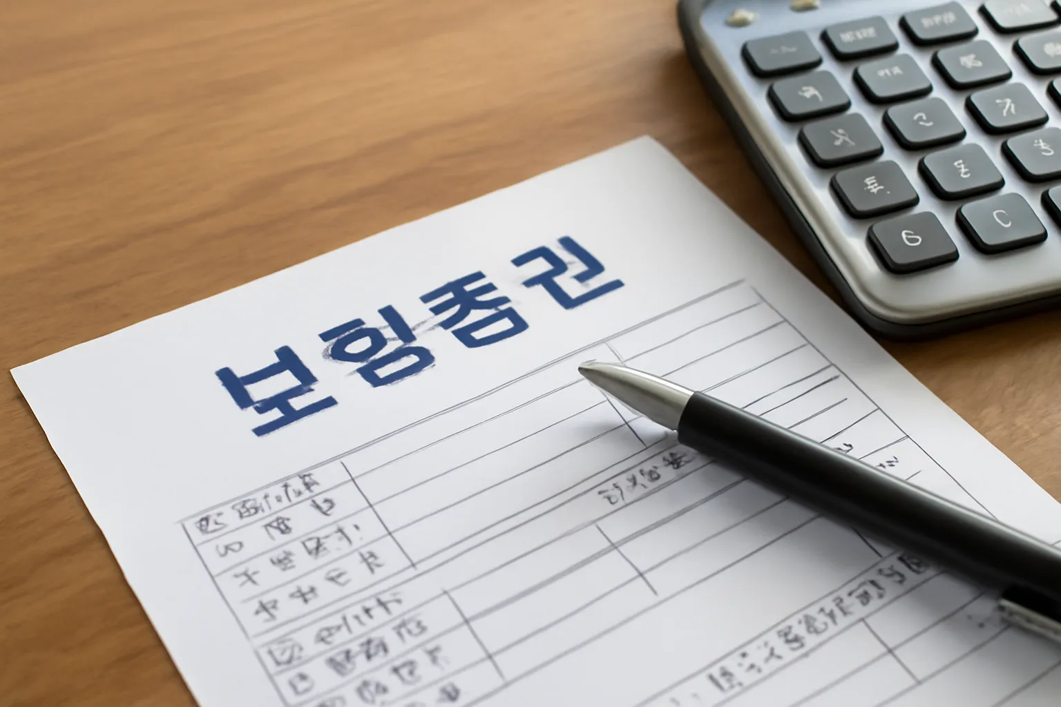 4세대 실손보험 보장