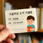 초등학생 도서 대출증