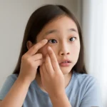 초등학생 렌즈 착용