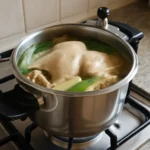 압력솥 백숙 끓이는법