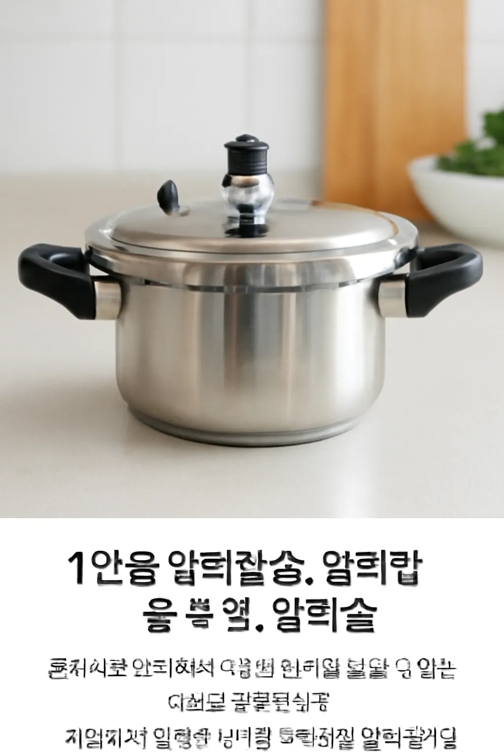 1인용 압력솥 추천