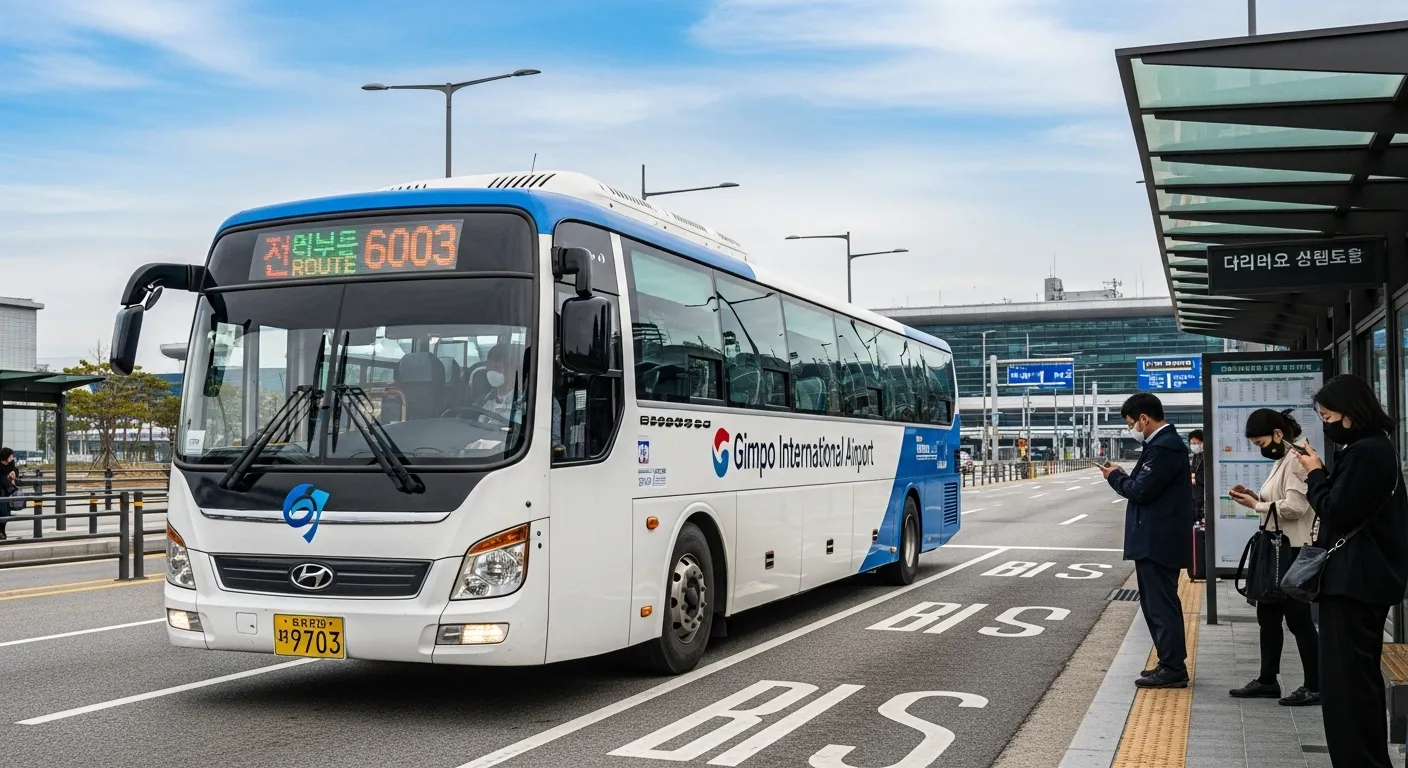 김포공항 리무진버스 노선