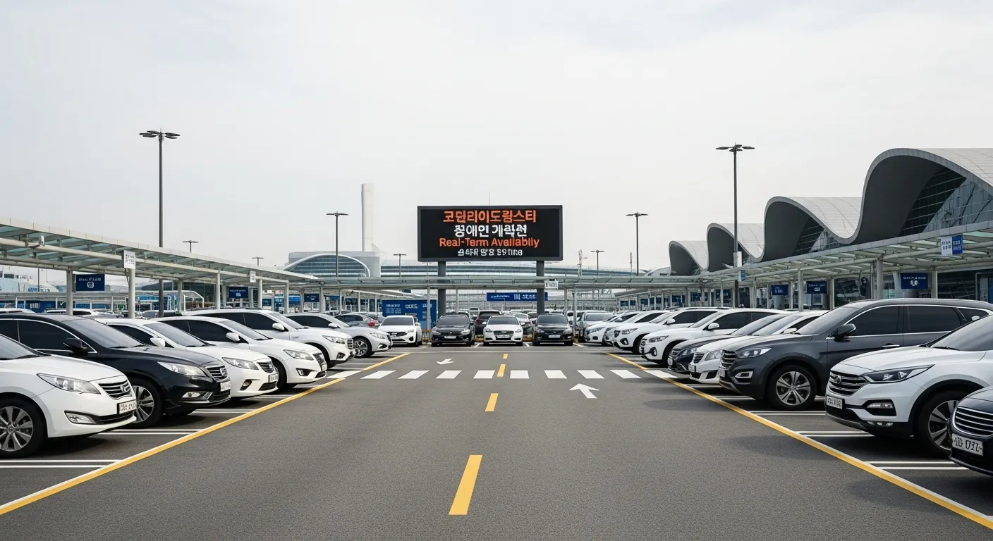 인천공항 2터미널 장기주차장
