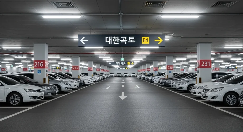 김포공항 대한주차장