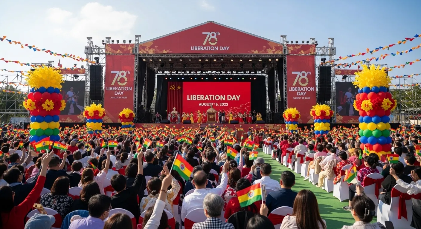 제78주년 광복절 경축식 장소