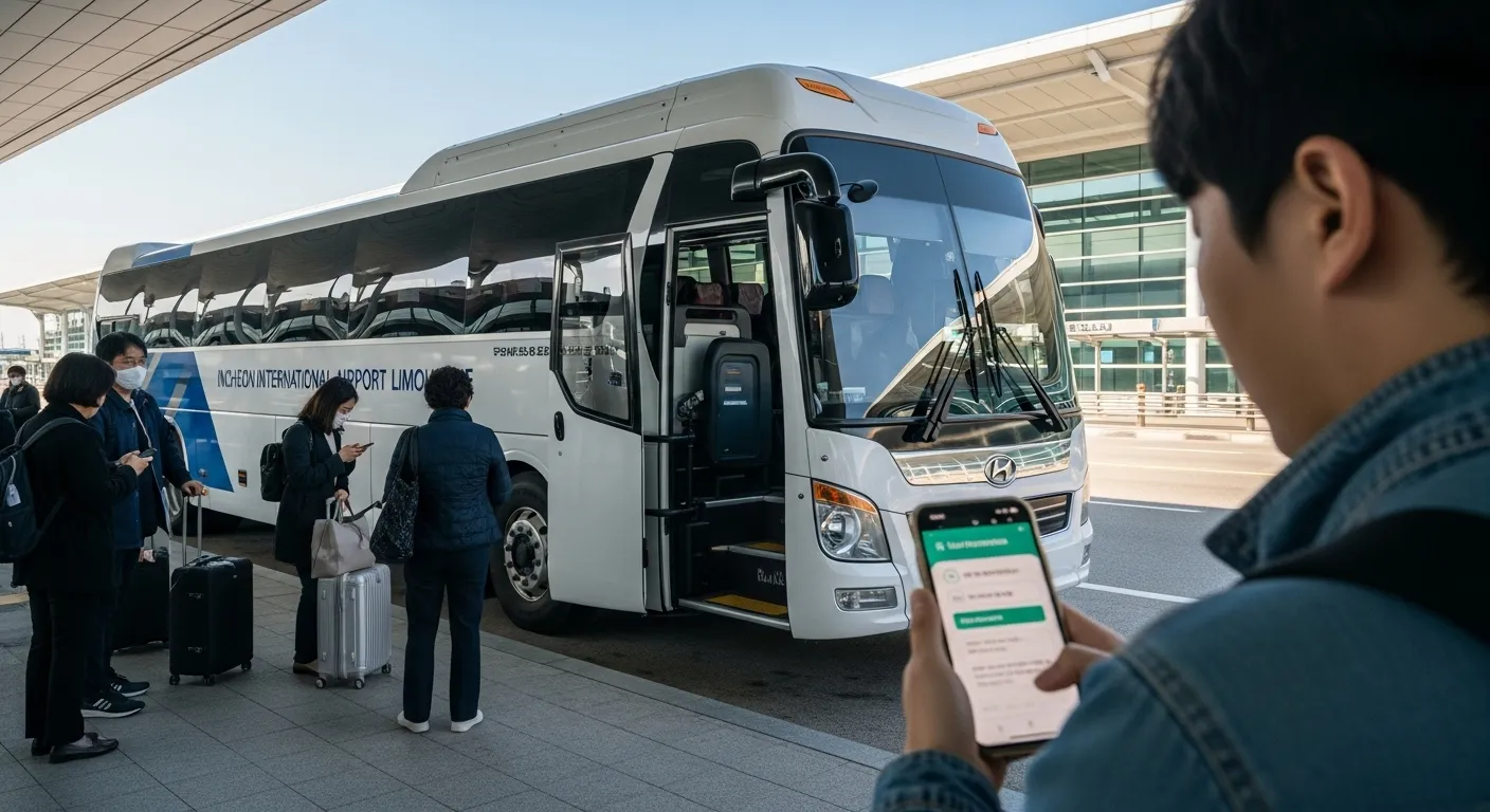 인천공항 리무진버스 예약