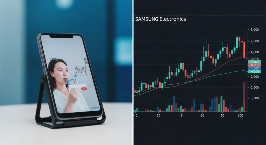 삼성전자 주가차트