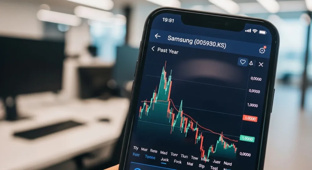 삼성전자 주가 변동 추이