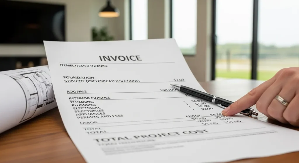 조립식 주택 건축비용