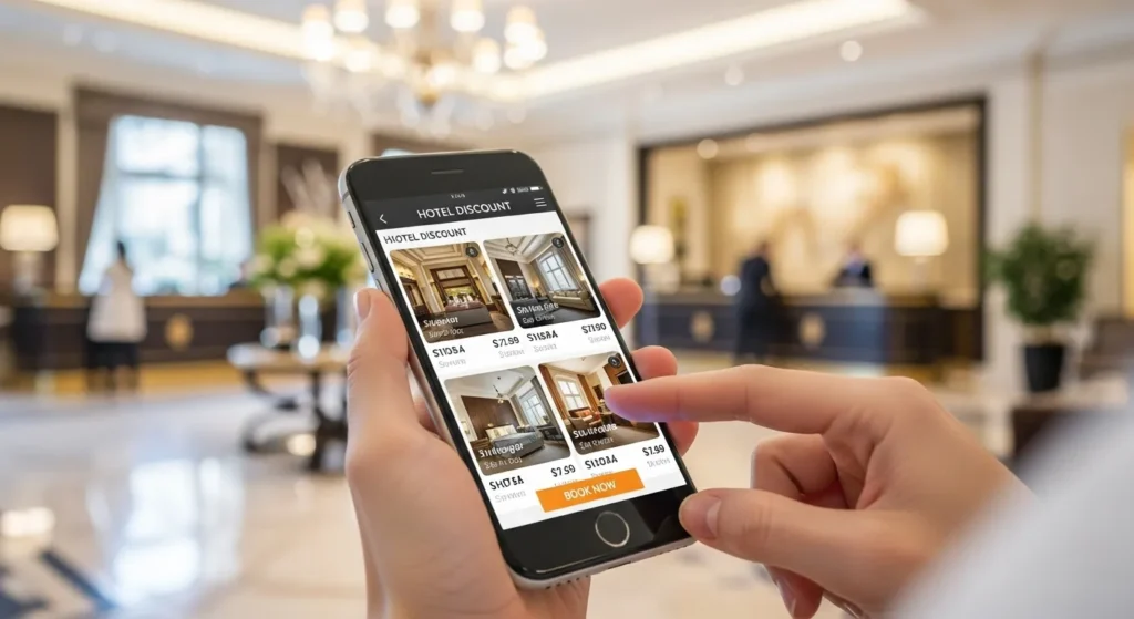 호텔 할인 어플