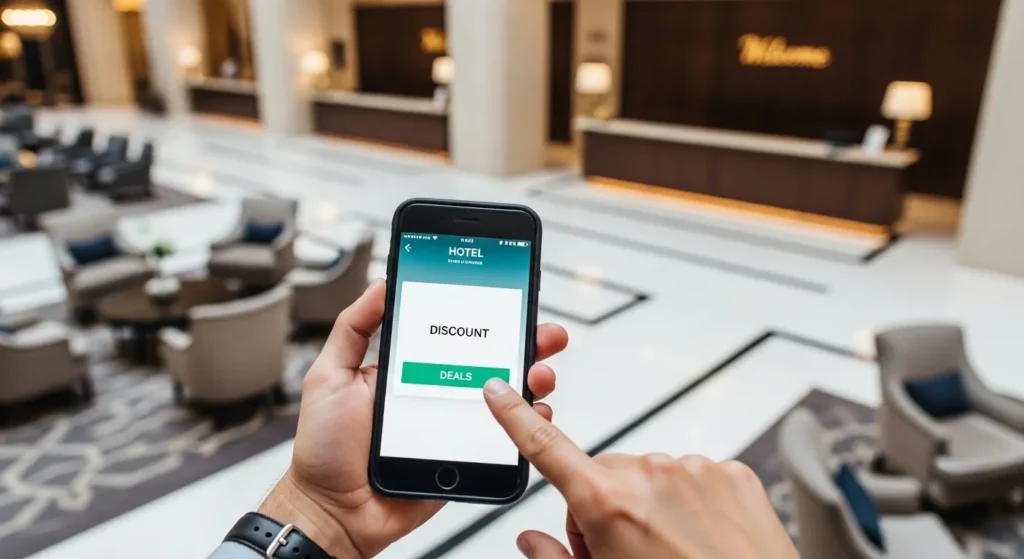 호텔 할인 받는 법