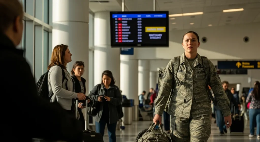 군인 항공권 할인