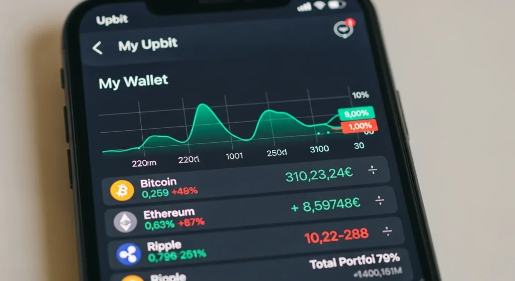 업비트 개인지갑 등록