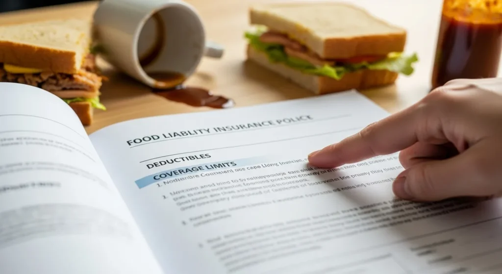 음식물배상책임보험 자기부담금