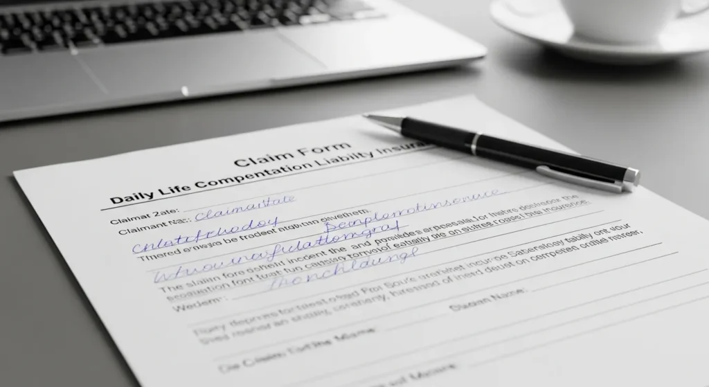 일상생활배상책임보험 청구 서류