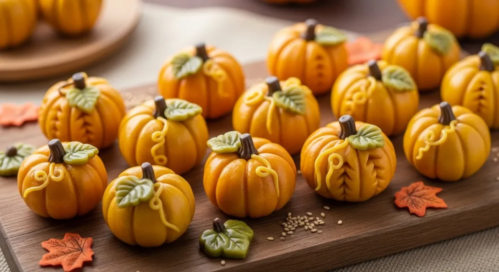 모양이 예뻐 더 맛있는 밤송편호박송편