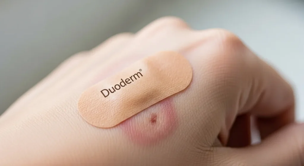 검버섯 제거 후 관리 듀오덤