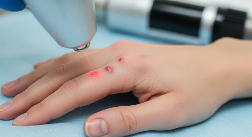 검버섯 레이저 치료