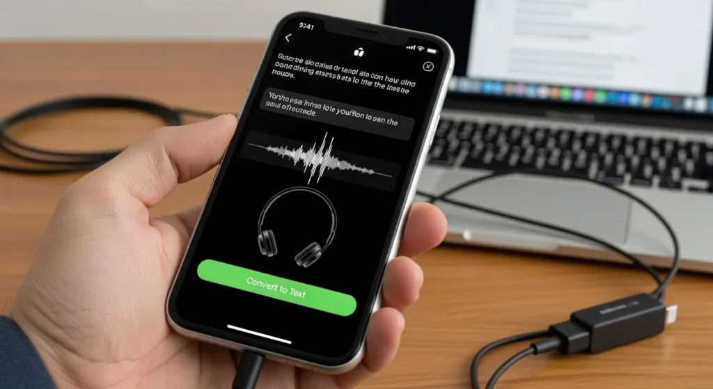 아이폰 통화 녹음 텍스트 변환 방법