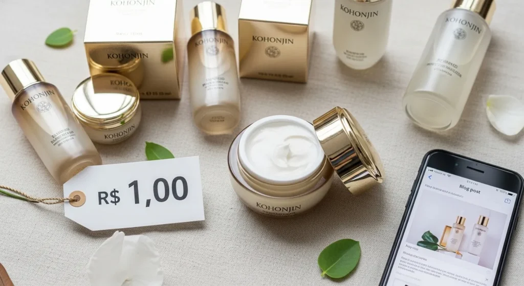 고혼진 화장품 가격?