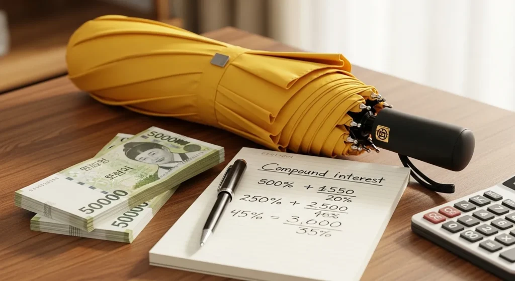 노란우산공제 이자 복리