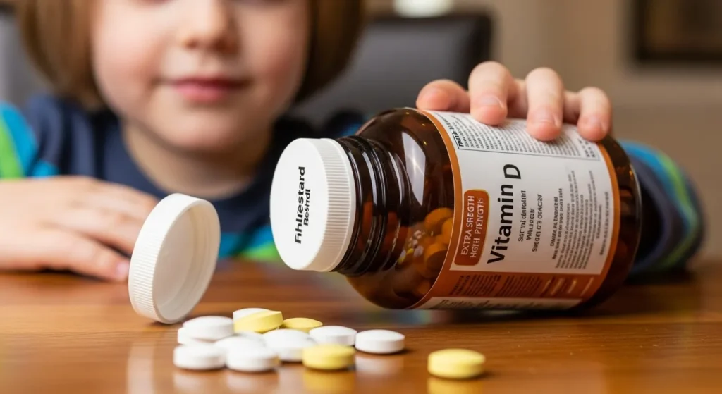 어린이 비타민d 과다복용