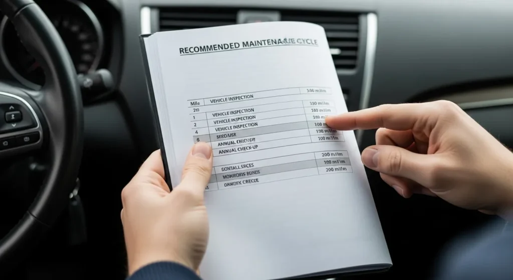 자동차 정기검사 주기 확인