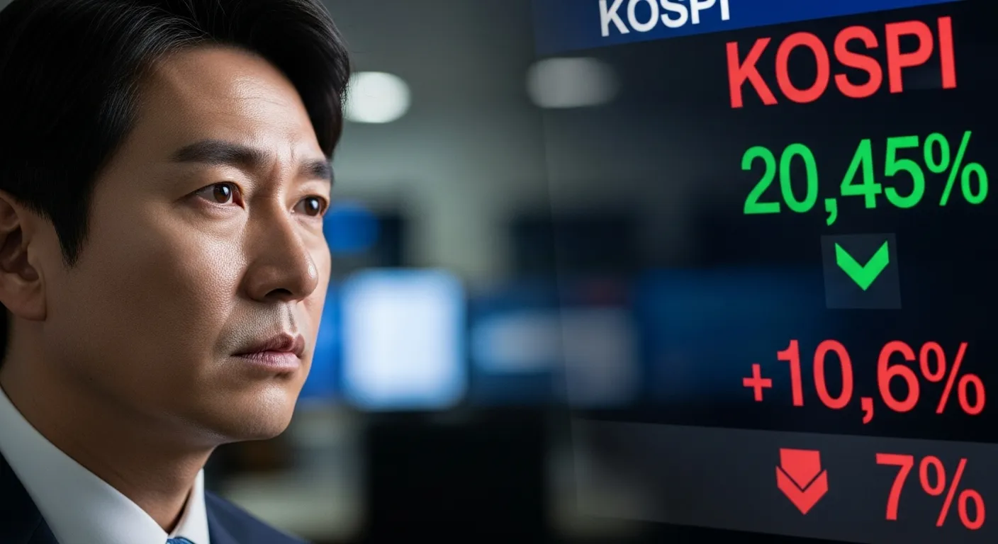 코스피 최대 폭락